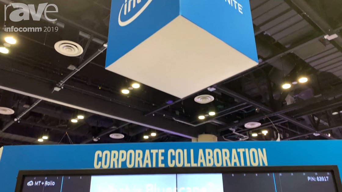 InfoComm 2019: MT Robertson of Bluescape Shows How Digital Visual Container Works With Intel UNITE