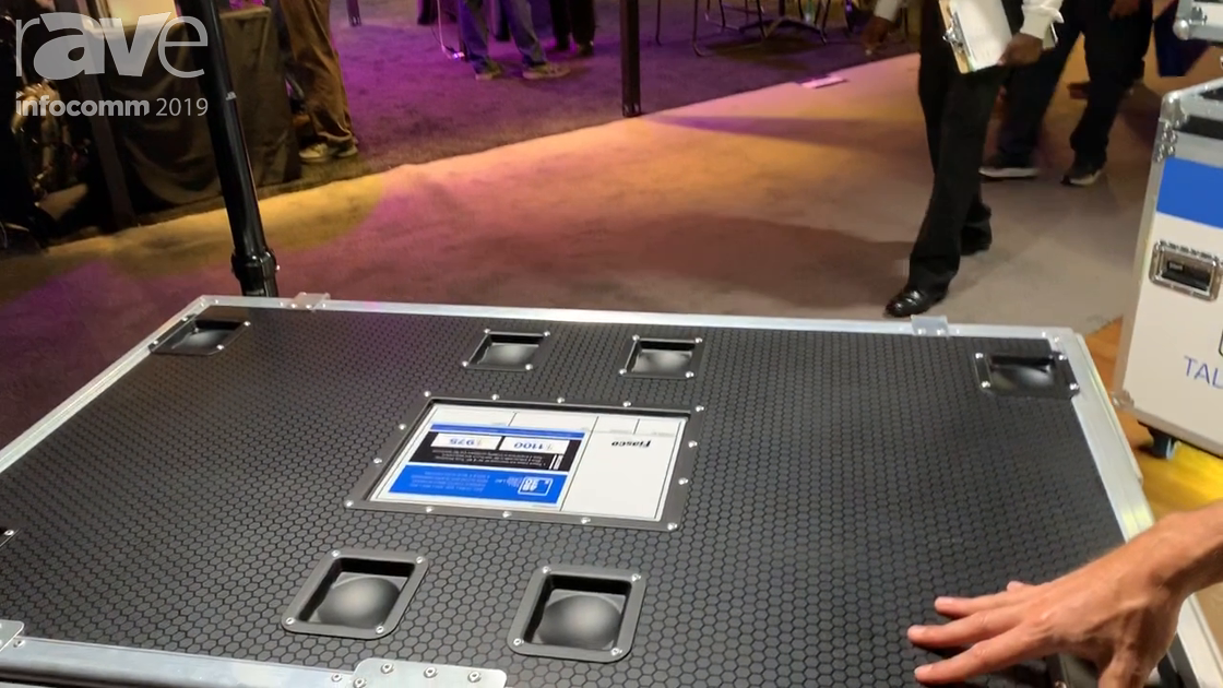 InfoComm 2019: Fiasco Features Its Cadillac Case With Very Strong Hinged Lid