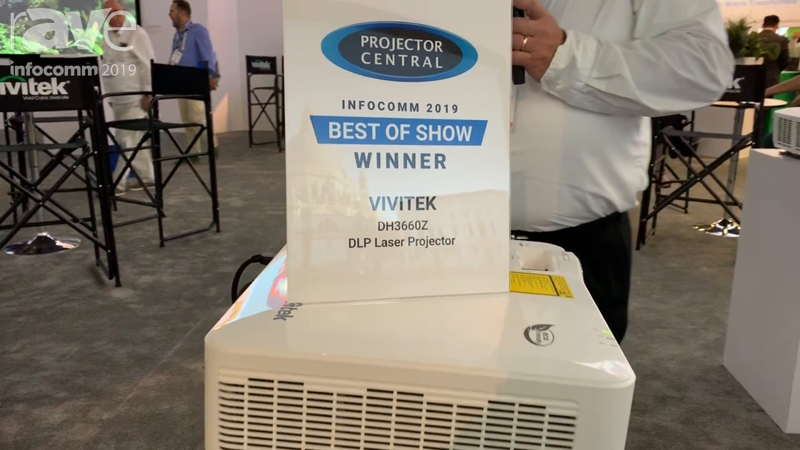 InfoComm 2019: Vivitek Features DH3660Z DLP 1080p 4500-Lumen Laser Projector
