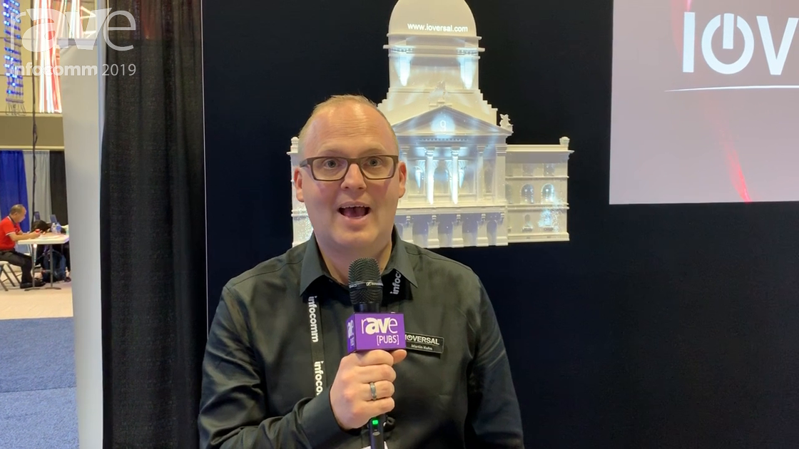 InfoComm 2019: Ioversal Adds Vertex AV Production Suite for Projection Mapping, Audio Control, More