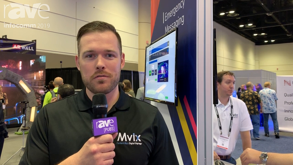 InfoComm 2019: Mvix Digital Signage Includes Emergency Alerts Via CAP Protocol,