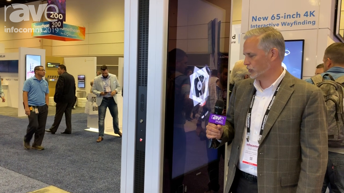 InfoComm 2019: VConn Intros Outdoor 2500-Nit Interactive PCAP Touch-Screen Kiosks With Cyber Locks