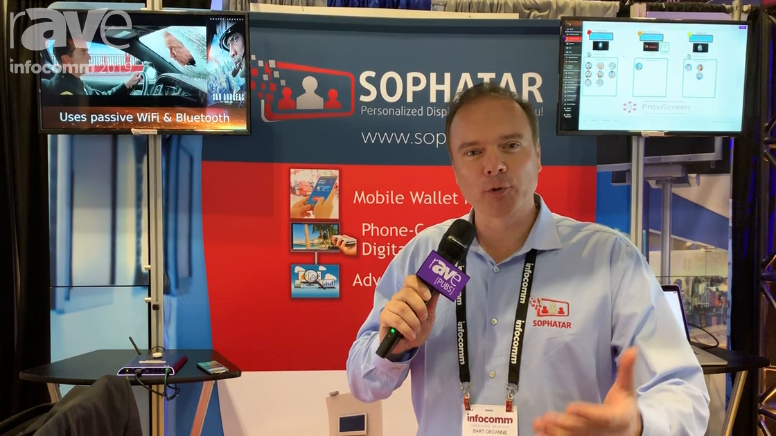 InfoComm 2019: Sophatar ProxiScreen Adds Mobile Interactivity to Any Digital Signage Application
