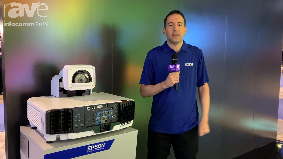 InfoComm 2019: Epson Shows the Pro L1750UNL and ELPLX02W Projectors With Ultra Short Throw Lens