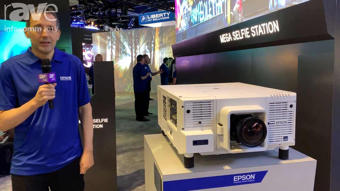 InfoComm 2019: Epson Highlights the Pro L20000U Laser Projector With Two Interface Cards