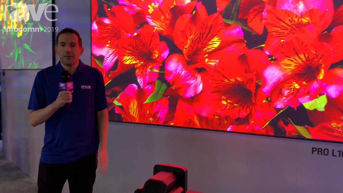 InfoComm 2019: Epson Pro Intros the Pro L1000 Laser Projector With ELPX02 Ultra Short Throw Lens