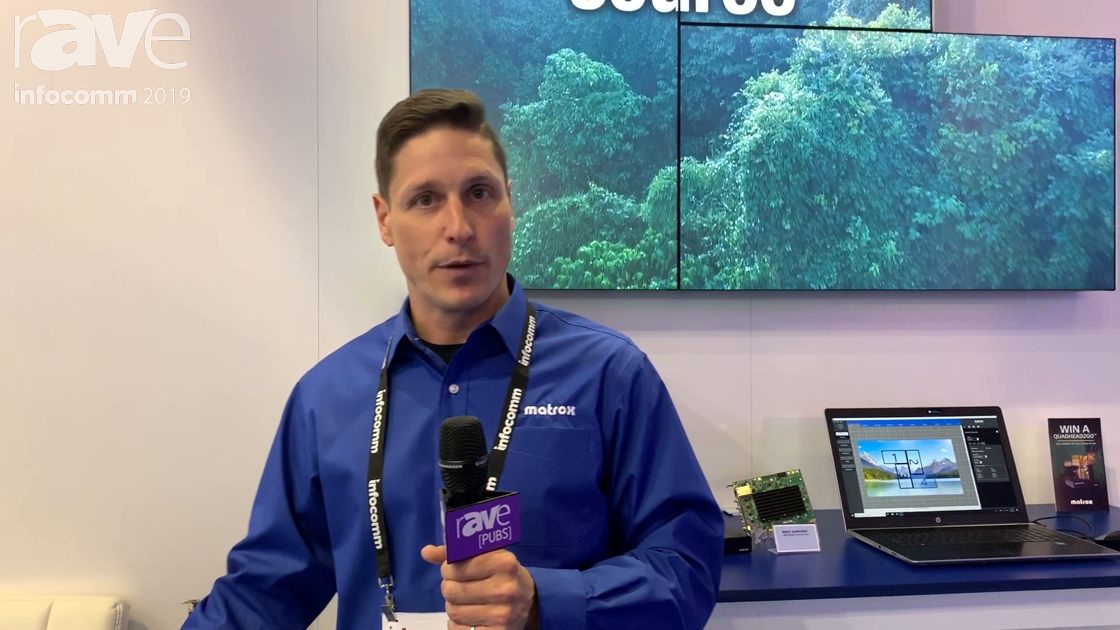 InfoComm 2019: Matrox Graphics, Member of the AIMS Alliance, Talks SMPTE ST 2110 AV-Over-IP Standard