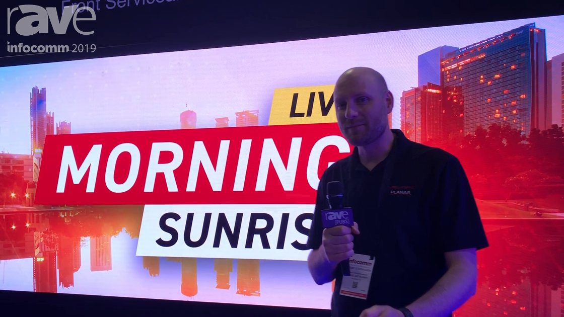 InfoComm 2019: Leyard Planar Features New Front-Accessible TVF 1.2mm LED Wall Display Modules