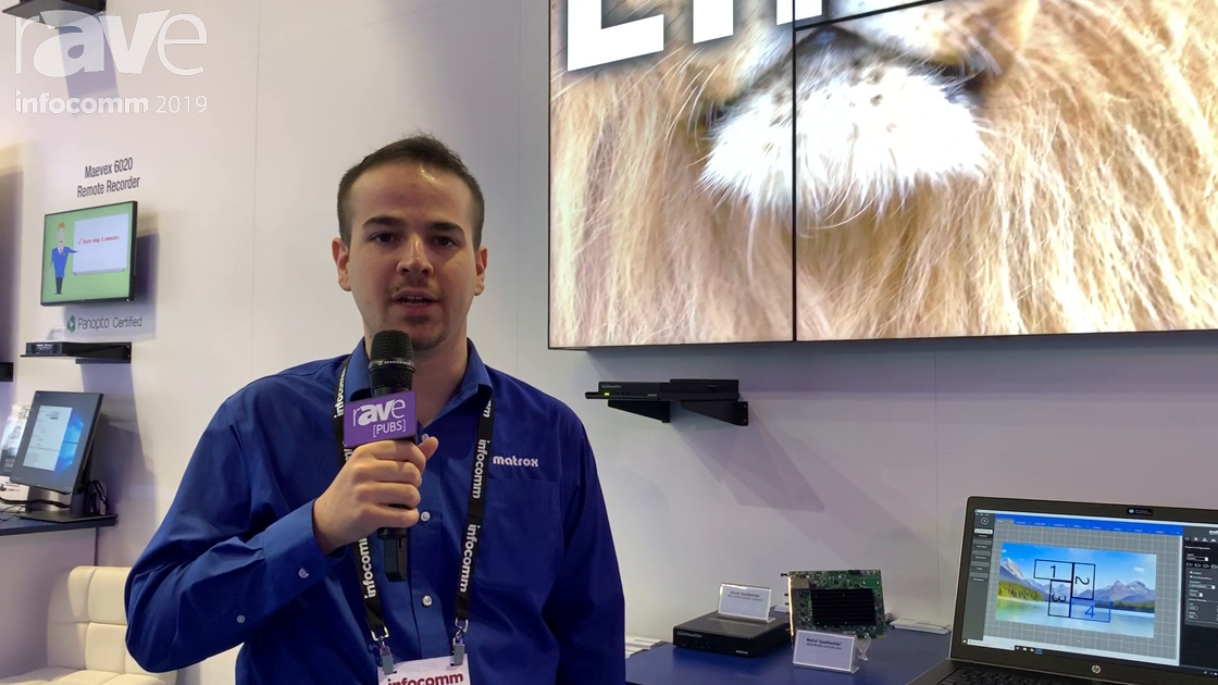 InfoComm 2019: Matrox Graphics’ QuadHead2Go Controllers for Artistic and Large-Scale Video Walls