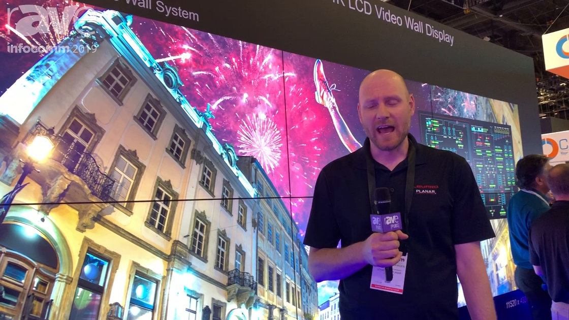 InfoComm 2019: Planar Shows MC65U-4K Clarity Matrix G3 65″ 4K Display