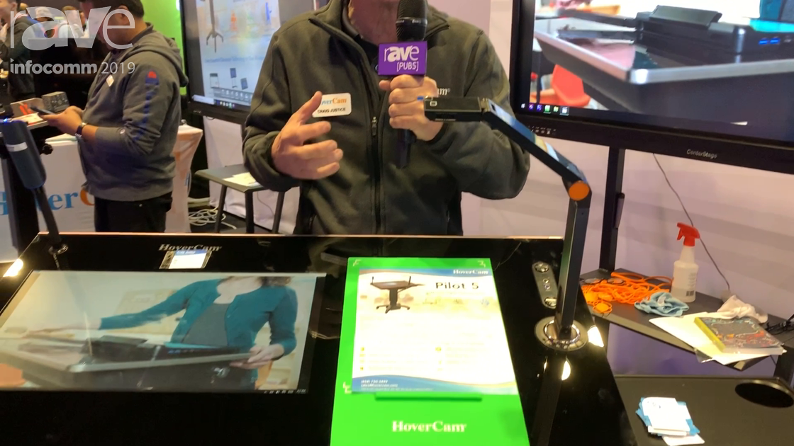 InfoComm 2019: HoverCam Reveals the New Pilot 5 All-in-One Digital Podium and Teaching Station
