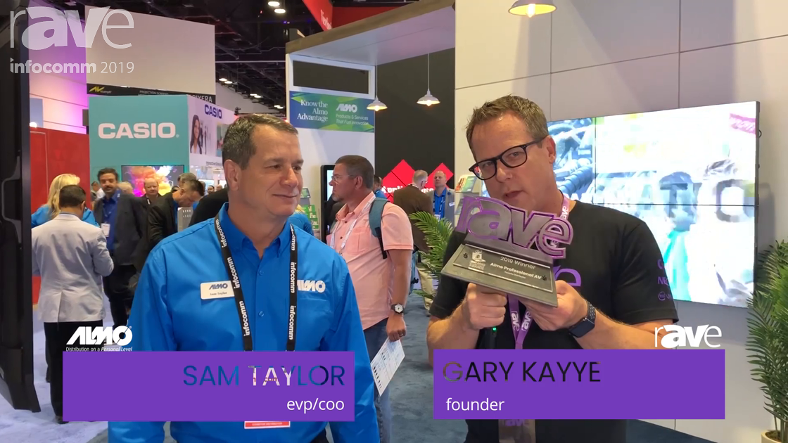 InfoComm 2019: Almo Pro AV Is Presented the rAVe Readers Choice Award for Favorite Distributor
