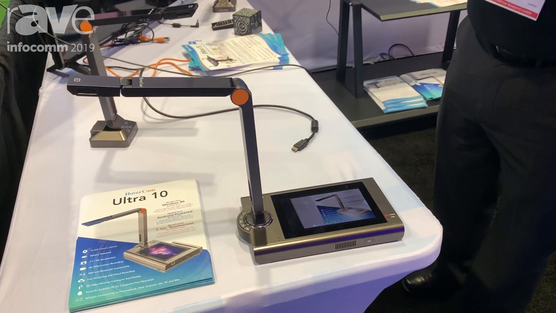 2019 HoverCam Showcases Ultra 10 Wireless Document Camera