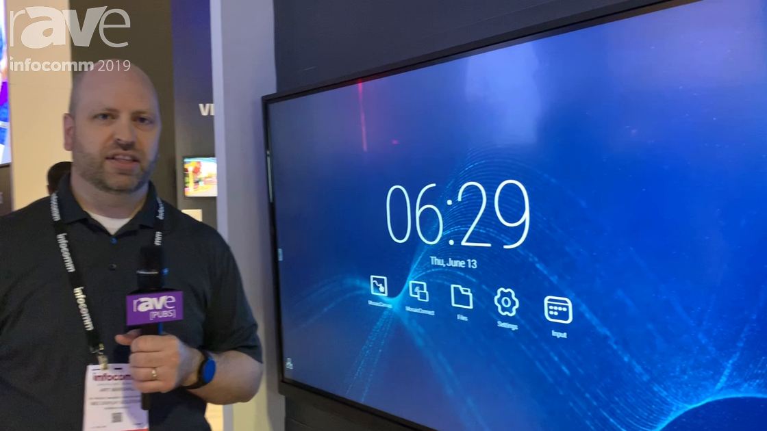 InfoComm 2019: NEC Display Talks Interoperability of CB Series Collaboration Boards