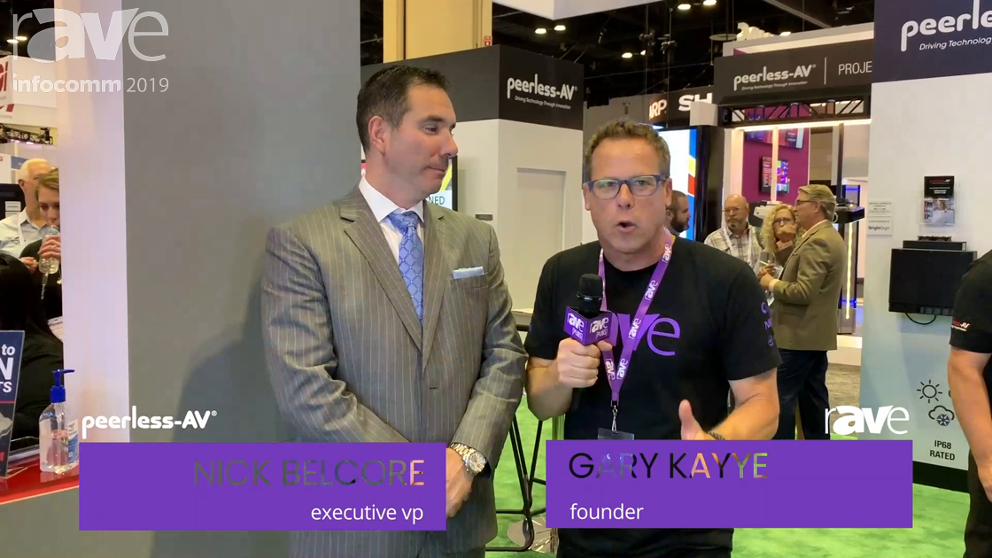 InfoComm 2019: Nick Belcore of Peerless-AV Talks History, Future and Its Transformation