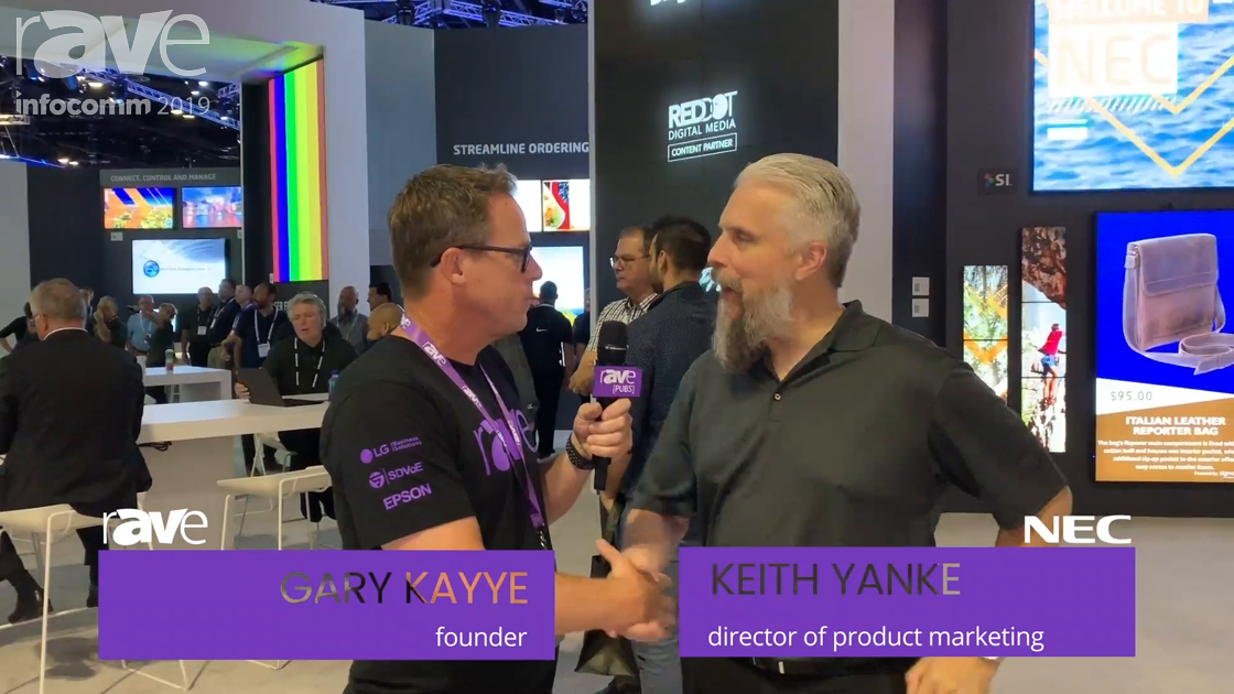 InfoComm 2019: Wish You Could Take an NEC Display Booth Tour With Keith Yanke? You’re in Luck