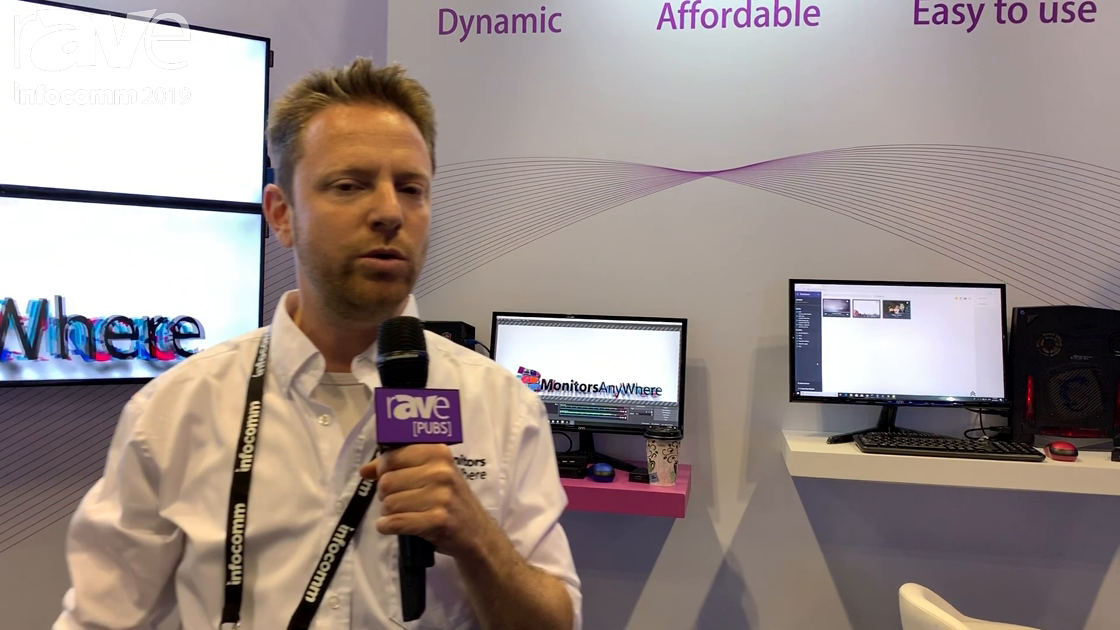 InfoComm 2019: Monitors Anywhere Shows Control Room With Multiple Displays Controlled Via a Browser