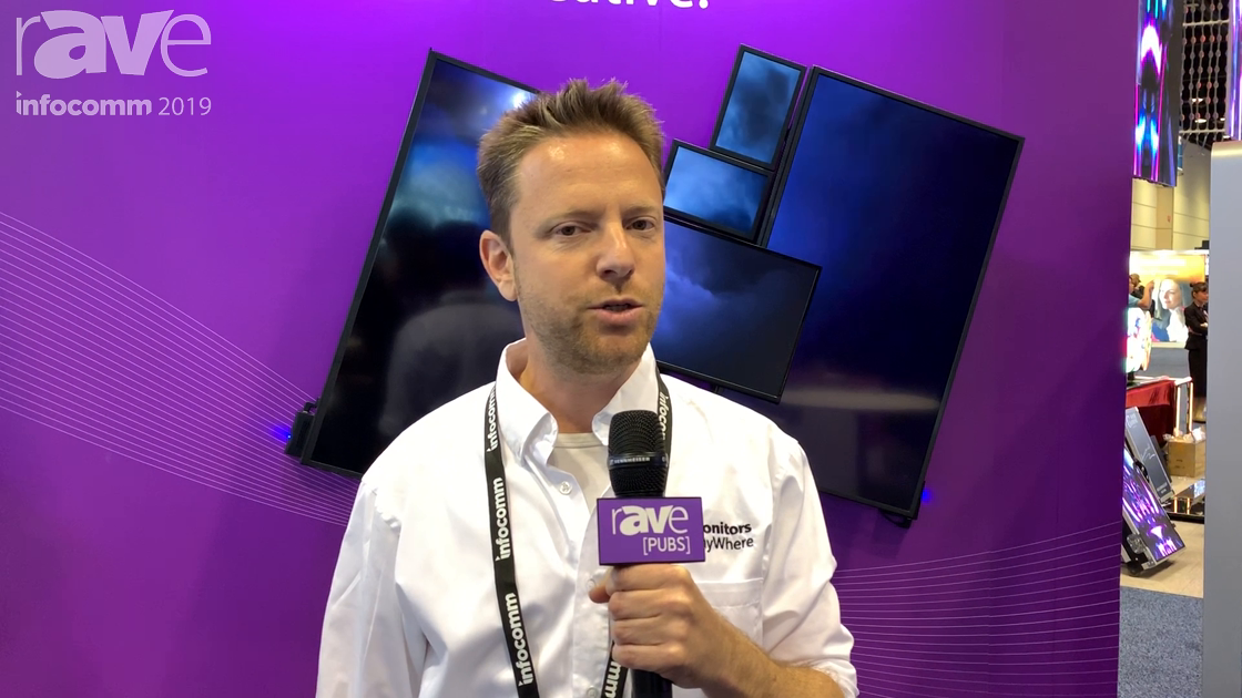 InfoComm 2019: Monitors Anywhere Shows USB Wall With Different Display Types/Sizes in Video Wall