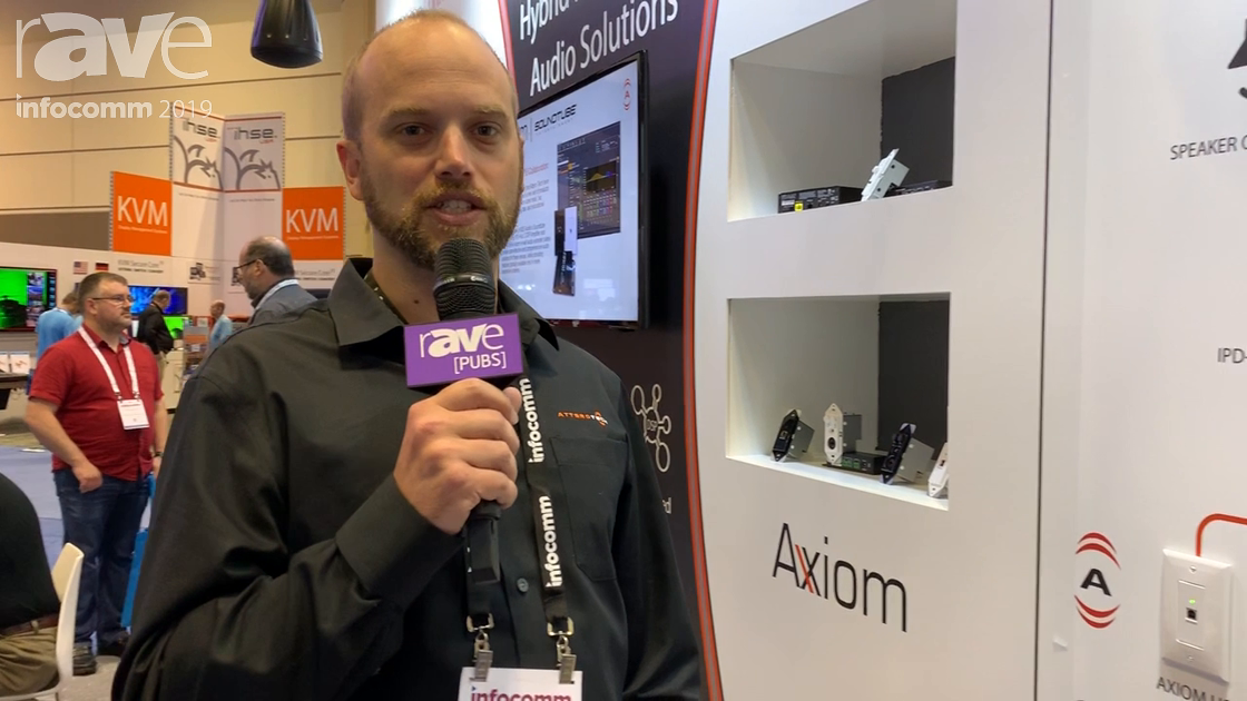InfoComm 2019: Attero Tech Collaborates with SoundTube, Adds Axiom Port to SoundTube Amps