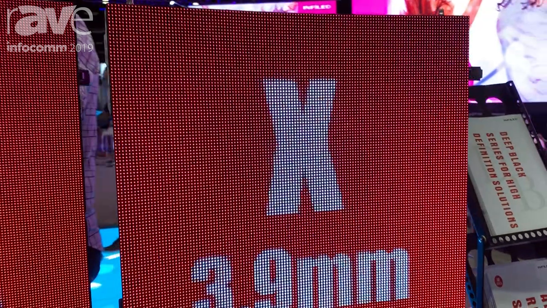 InfoComm 2019: Infiled Shows Off Its 3.9mm Indoor LED Curved Display for Rental