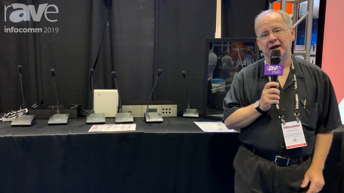 InfoComm 2019: Eiki Intros a New Live Audio Conferencing System With Chairman/Delegate Mics