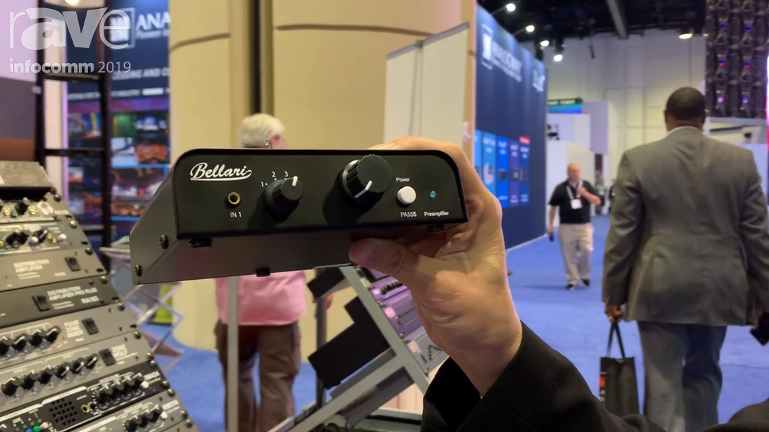InfoComm 2019: Rolls Corporation Showcases Its Bellari PA555 Tube Preamplifier
