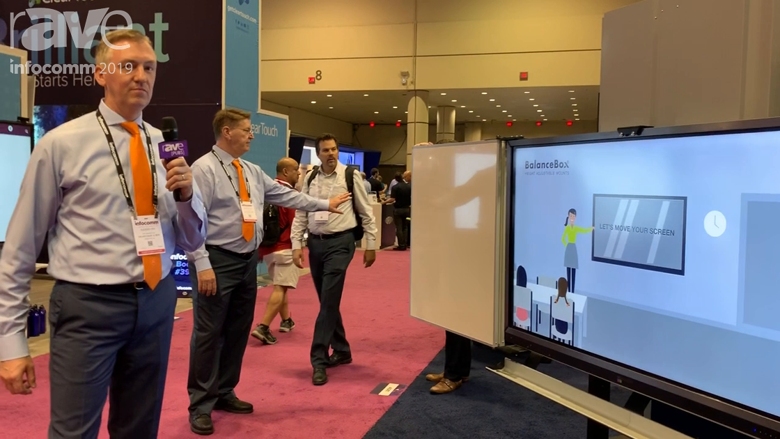 InfoComm 2019: BalanceBox Shows 650 Wings, a Height-Adjustable Display Stand With Winged Whiteboards