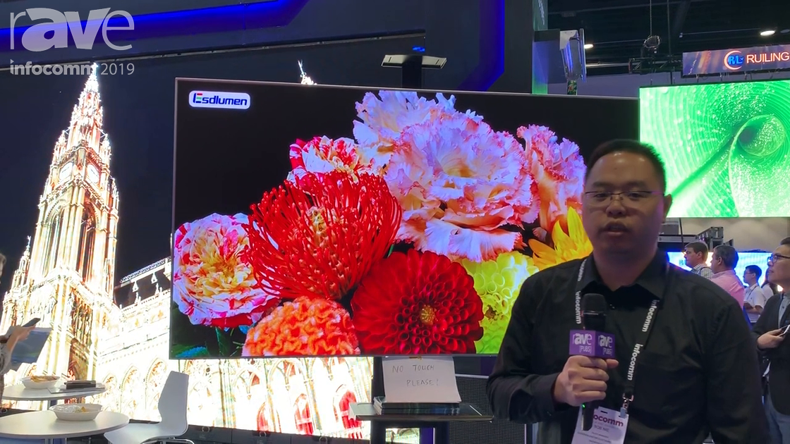 InfoComm 2019: Esdlumen Intros VE-0.9 MiniLED Display With 4-in-1 Technology