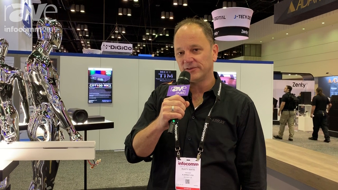 InfoComm 2019: K-array Highlights Its Strip LED Light Rail With Integrated Speakers