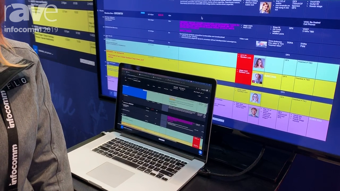 InfoComm 2019: Shoflo Demos Event Management Software Realtime Collaborative Workspace