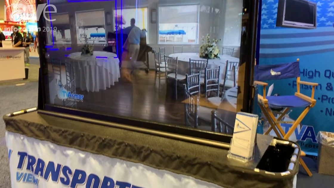 InfoComm 2019: TV Armor Debuts TV Transporter, a Case that Transports AND Attractively Displays