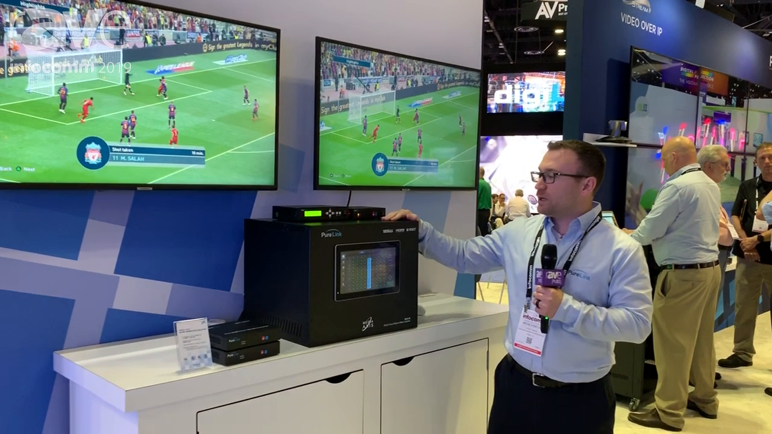 InfoComm 2019: Purelink Intros Media Axis Matrix Switching/Distribution System With Fast Switching