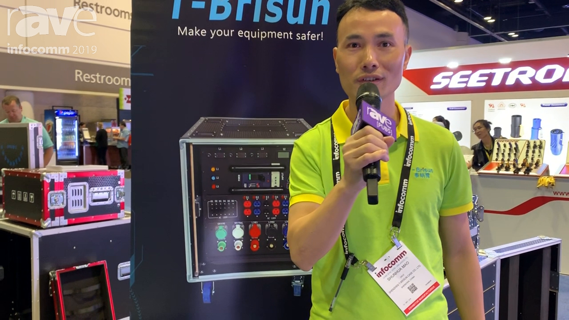 InfoComm 2019: Shenzhen Features Its T-Brisun Trunk Case for Rental and Staging