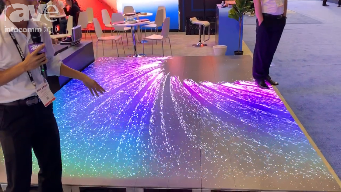 InfoComm 2019: Shenzhen Uniview Shows Interactive Floor and Touring System LEDs, Tekken and IBPro