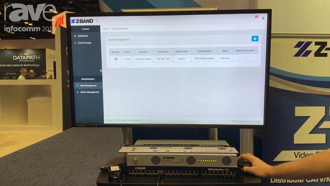 2019 ZBand Technologies Shows Insight RF Video Distribution