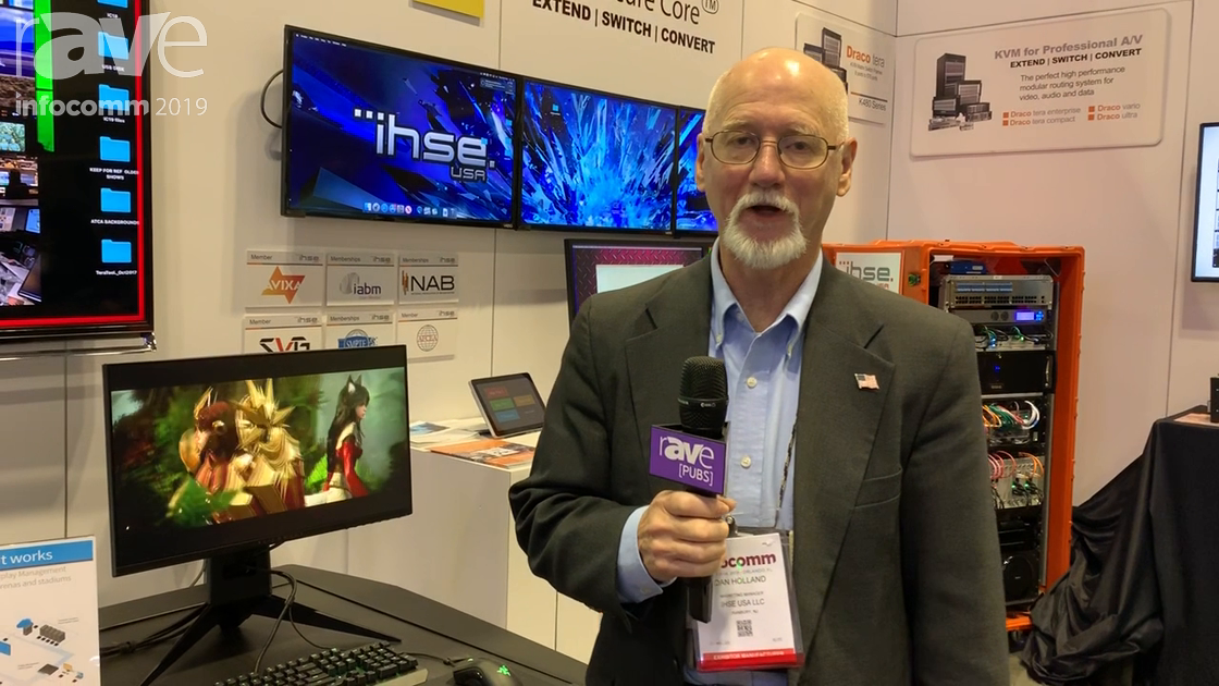 InfoComm 2019: IHSE USA Intros the New Draco Ultra 240 KVM High Frame Rate Extender for Esports