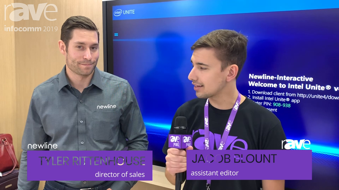 InfoComm 2019: Jacob Blount and Newline’s Tyler Rittenhouse Talk About Intel UNITE Partnership