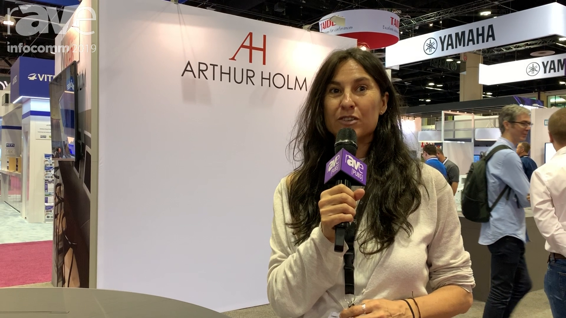 InfoComm 2019: Arthur Holm Shows DynamicTalk UnderCover Motorized Universal Lift for Gooseneck Mics