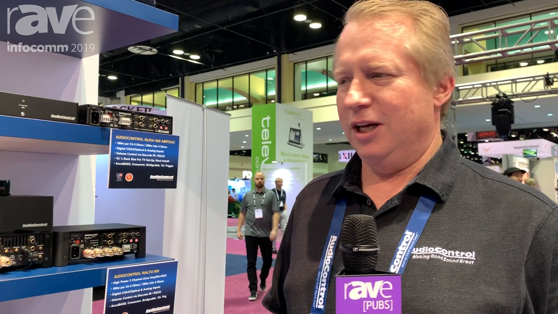 InfoComm 2019: AudioControl Features Its Compact, Powerful Bijou 600 Amplifier