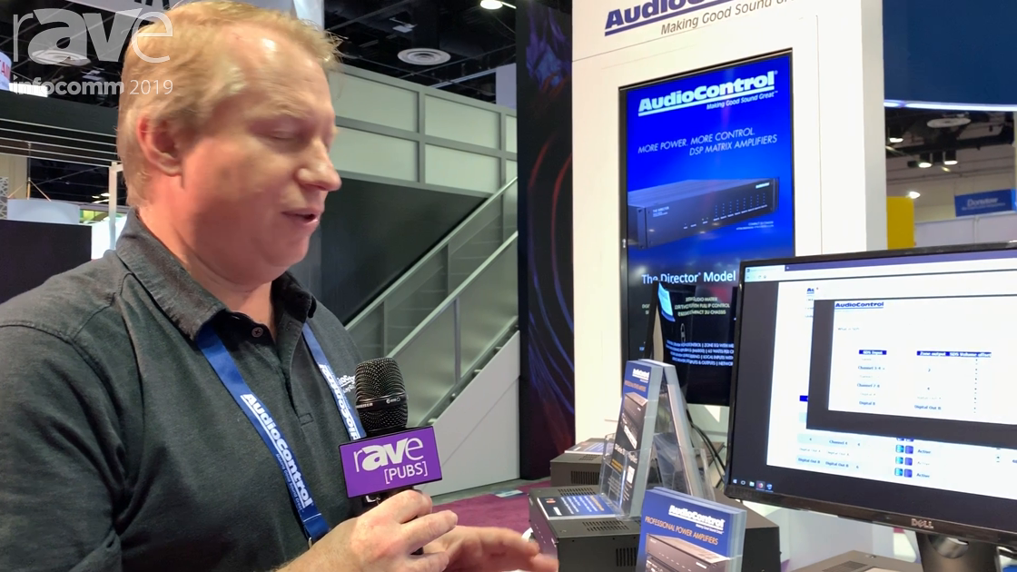 InfoComm 2019: AudioControl Adds Signal Detection Switching (SDS) to Director Series Amplifiers