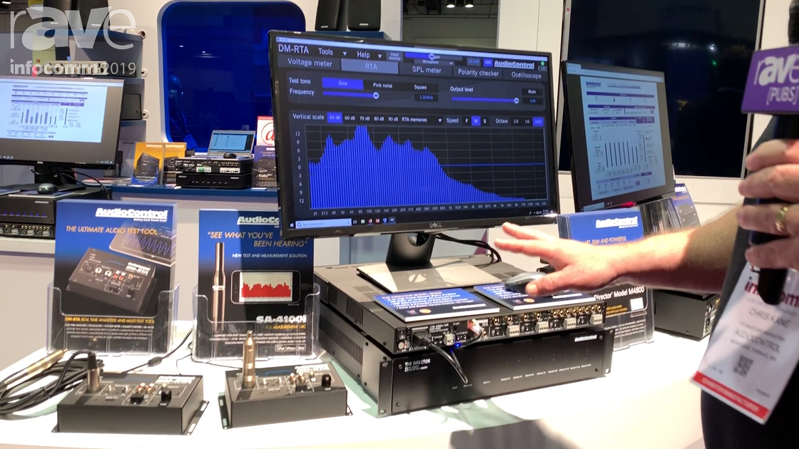 InfoComm 2019: AudioControl Shows DM-RTA Room Correction Measurement ...