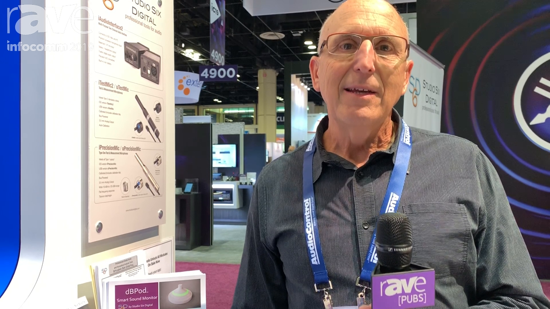 InfoComm 2019: AudioControl Features the Studio Six dBPod Installed Class 2 Sound Level Meter