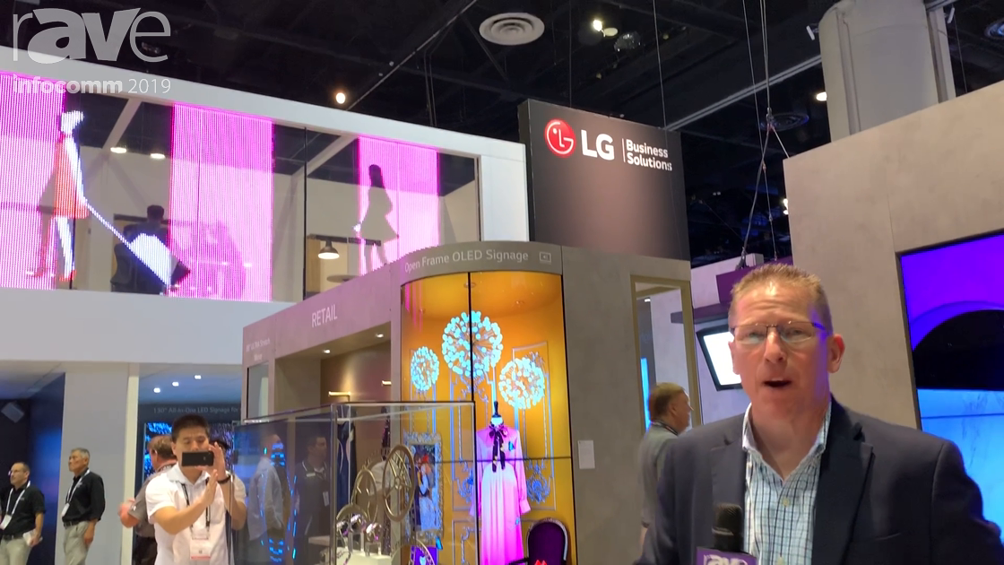 InfoComm 2019: LG Shows Off Its Color Transparent LED Film – rAVe [PUBS]