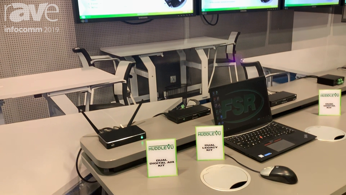 InfoComm 2019: FSR Intros the HuddleVu Collaboration Kits