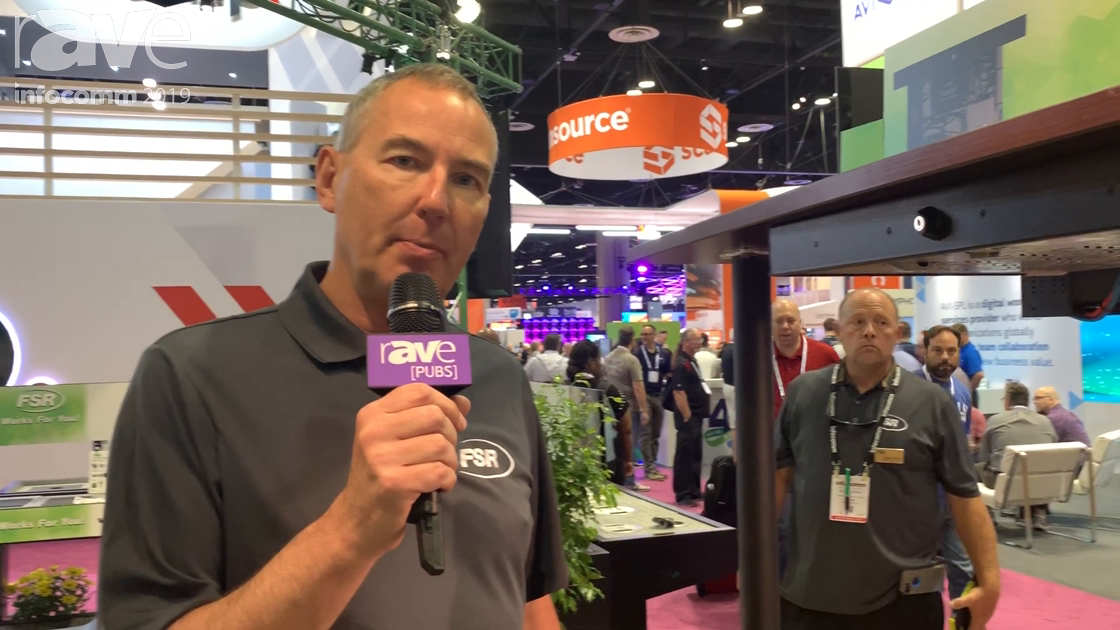 InfoComm 2019: FSR Adds Gray Wire Marshall to Concertto Collection Under Table Wire Management