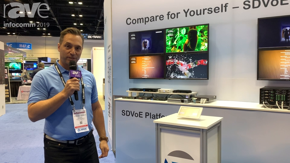 InfoComm 2019: SDVoE Alliance Compares Its Platform to a Conventional Matrix Switch