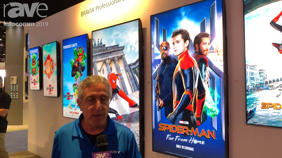 InfoComm 2019: Sony Shows BZ35F Lineup of BRAVIA Professional Displays, Demos in Meeting Solution