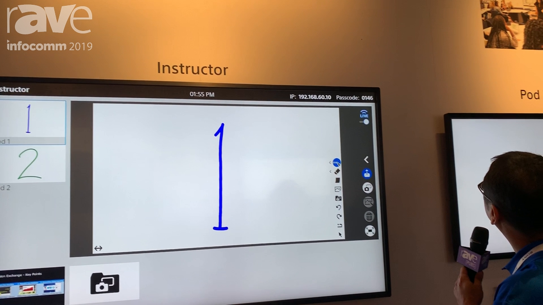 InfoComm 2019: Sony Demos Vision Exchange 1.3 in Active Learning Classroom Application