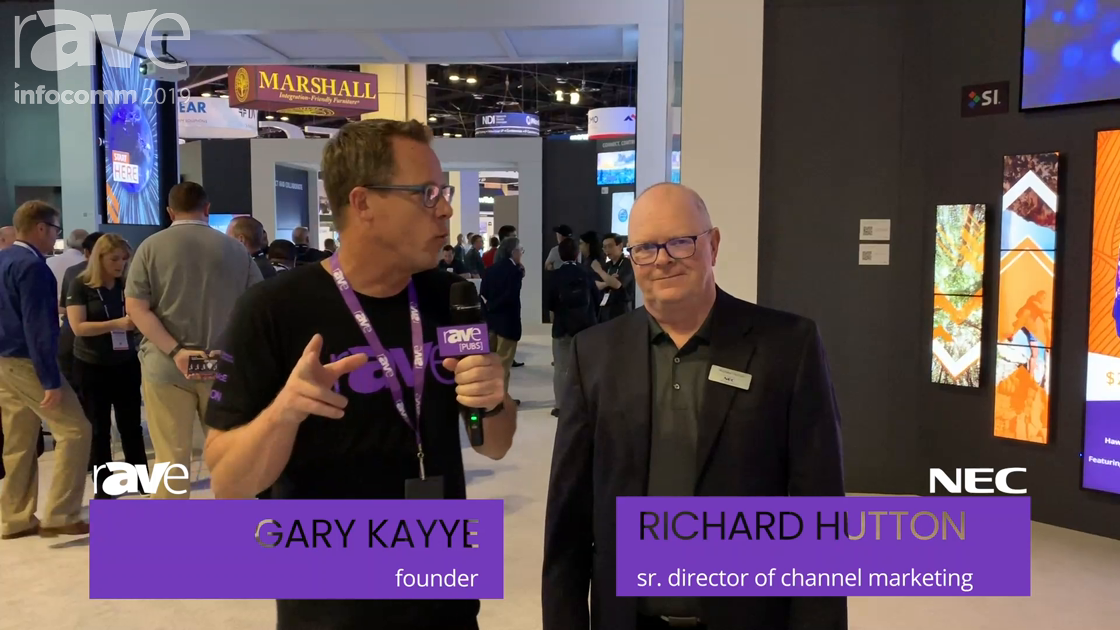 InfoComm 2019: Richard Hutton of NEC Display Talks to Gary Kayye About New Global Partner Program