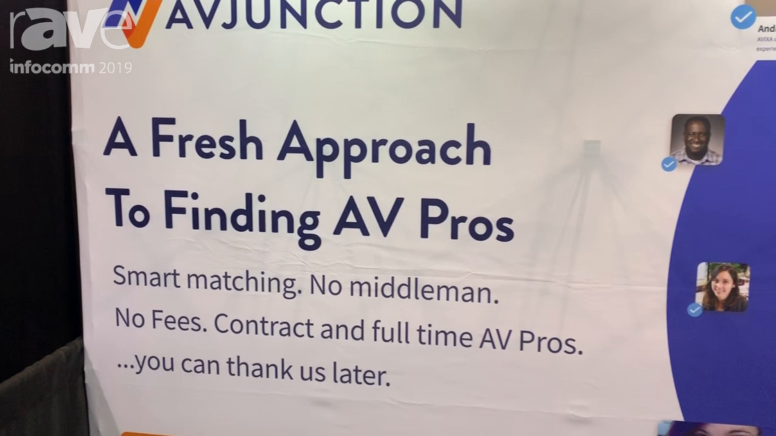 InfoComm 2019: AV Junction’s Online Platform Connects AV Professionals to Companies That Need Them